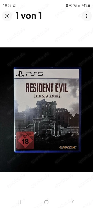 resident evil requiem für ps5 ab 18
