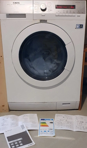 AEG Marken-Waschmaschine mit bis zu 9 kg Beladung und vielen Waschprogrammen