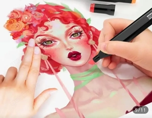 Kunst- und Englischunterricht in amerikanischem Englisch