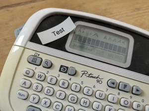 Brother P-Touch 90 PT-90 Etikettendrucker Etikettiergerät Bild 8