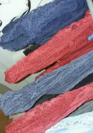 Unterwäsche Nylons Unterhose Tanga String Höschen Slip Socken Strümpfe etc Bild 2