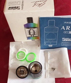 2 x Innokin Ares, MTL, 2 ML. RTA. FP. 28  = 1x Schwarz und 1x Rainbow. SAMMLUNGSVERKLEINERUNG!  Bild 2