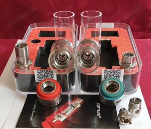 2 X Anyvape Furytank + 1X RTA. Gebr. FP. 30 , Verdampfer für Akkuträger, Vape, E Zigarette. Bild 2