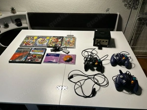 Nintendo Gamecube mit Marioparty 4-7, 3 controller mikro mariokart 