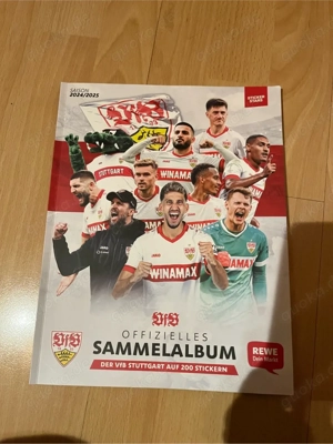 VfB Stuttgart Sticker Stars Sammelalbum 2024 2025   fast komplett!
