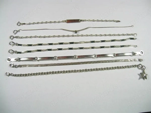 8x Armband ab 12,- Euro 800 835 925 Silber 15,8 - 20 cm