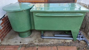 Teichfilter Tripond Vortex für große Teiche auch Koiteiche 1  runde Vorkammer + 3  Filterkammern