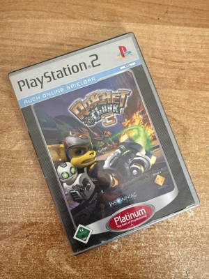 Playstation 2 PS2 Spiel Ratchet Clank 3 Platinum in OVP
