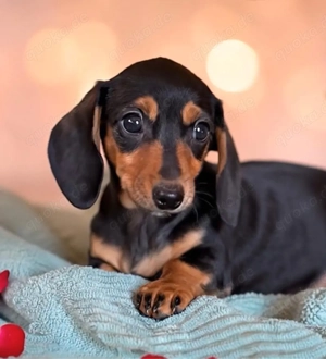 klitzekleine Zwergdackel Hündin Kurzhaar Bild 4