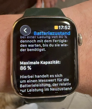 Apple Watch Series 9 45mm Edelstahl Silber GPS + Cellular - 86% Akku
