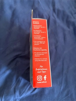 7 Sachen Textilstempel - neu und unbenutzt OVP Bild 2