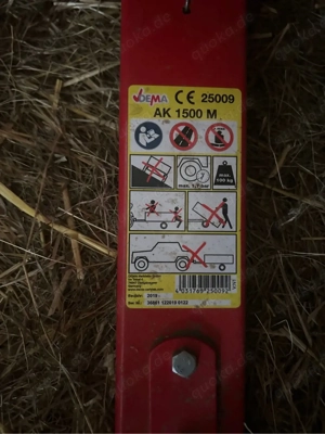 Anhänger für Rasenmäher-Traktor