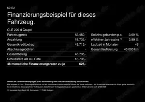 Mercedes-Benz CLE 220 d AMG Night Panorama Burmester 360° AHK Bild 2