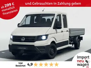 Volkswagen Crafter 35 Pritsche DOKA L4 AHK+Klima+Tempomat+App-Connect
