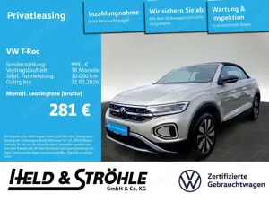 Volkswagen T-Roc Cabrio Goal 1.5 TSI ACC AHK LED+ NAVI RFK