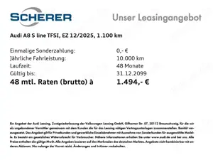 Audi A8 60 TFSI e quattro tiptronic BO S-LINE Bild 2