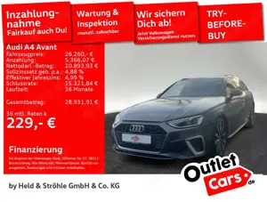 Audi A4 2x S-Line 35 TDI 18 ACC LED NAVI+ R-KAM