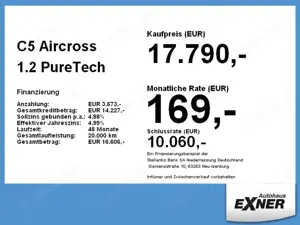 Citroen C5 Aircross 1.2 PureTech 130 FEEL ACC+LED+Navi Bild 4