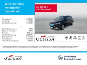 Volkswagen T-Cross ENERGY 1.0 TSI DSG AHK REAR VIEW LED