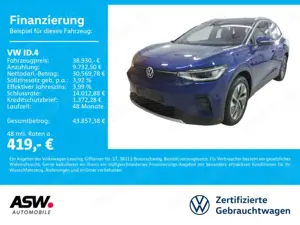 Volkswagen ID.4 Move LED Navi SHZ PANO Wärmepumpe AHK
