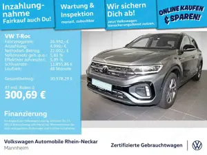Volkswagen T-Roc 1.5 TSI R-Line DSG Navi Kamera LED Plus uv