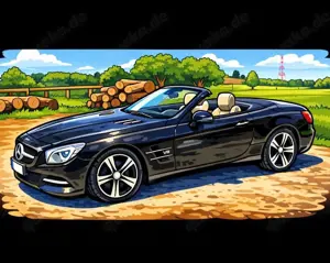 Mercedes-Benz SL 500 7G-TRONIC - Mercedes-Scheckheft - Motor 58 tkm