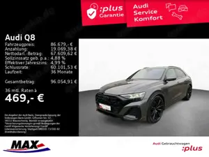 Audi Q8 50 TDI QUATT S LINE MATRIX+RAUTE+AHK+PANO+BO Bild 1