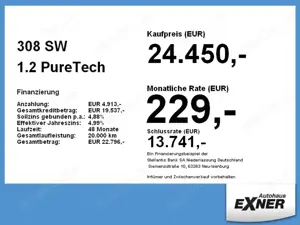 Peugeot 308 SW 1.2 PureTech 130 SW GT ACC+AHK+LED+Navi Bild 4