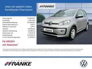 Volkswagen up! 1.0 Move, Sitzheizung, Klima