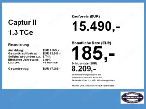 Renault Captur II 1.3 TCe 140 Techno LED Navi Kam. SHZ Bild 4