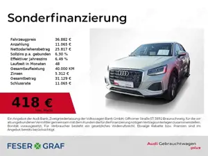 Audi Q2 35 TDI LED/Navi/AHK/R-Kamera/Sportsitze/18"