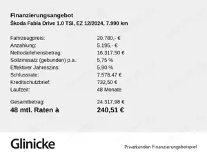 Skoda Fabia 1.0 TSI Drive Bild 2