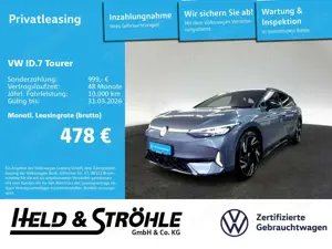Volkswagen ID.7 GTX 4M AHK HuD WÄPU 360°KAM DCC 21"