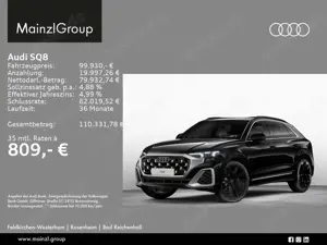 Audi SQ8 TFSI quattro AHK Matrix HUD Pano BO Stdhz