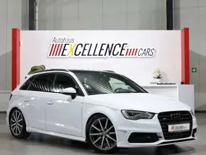 Audi A3 SPORTBACK 2.0 TDI Q S-LINE WHITE  BLACK LED
