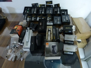 Dampferkonvolut Akkuträger, Tanks,Coil mega Paket !