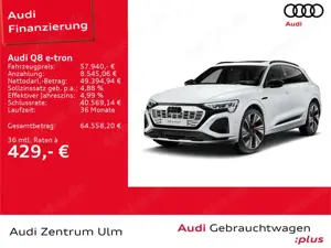 Audi Q8 e-tron edition S-Line Black 55 qu 22 AHK PANO