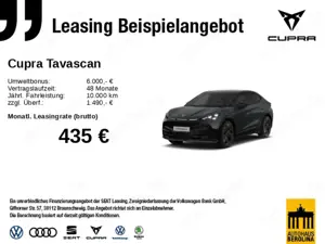 CUPRA Tavascan CUPRA Tavascan Endurance 210 kW (286 PS) 77 kWh