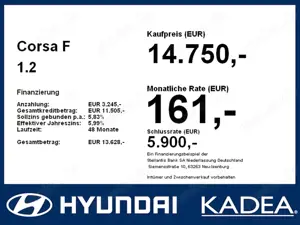 Opel Corsa F 1.2 180°Kamera,PDC,Sitzhzg.,LED,MultiM Bild 4