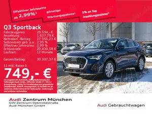 Audi Q3 45 TFSI e S tronic AHK/ACC/Navi+/Ka