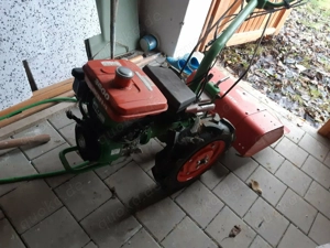 Agria 3600 mit Fräse und Schneeräumer