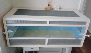 Nagarium Terrarium Holz Gehege 