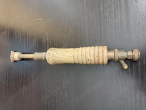 Vintage GOK Lötbrenner Handbrennergriff aus Messing  Bild 3