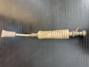 Vintage GOK Lötbrenner Handbrennergriff aus Messing  Bild 4