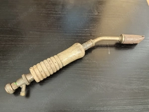 Vintage GOK Lötbrenner Handbrennergriff aus Messing  Bild 2