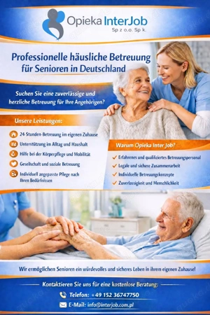 Zuverlässige 24h Betreuung   erfahren & geprüft