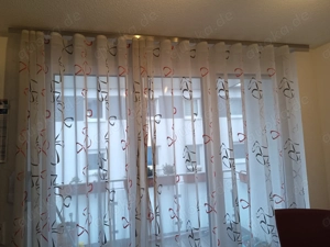 Gardienenset, Vorhänge und Schienen