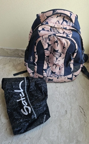 Rucksack mit Regenschutz Satch gebraucht 