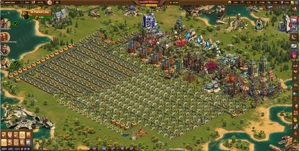 Forge Of Empires Account 2,6 Mrd. Punkte neuestes Zeitalter >25K FP Tag, Nebenwelt mit >280 Brunnen Bild 3