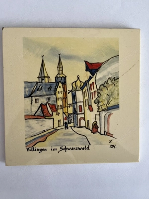 Kachel "Rathausgasse" Villingen